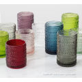 unique design colored highball glass